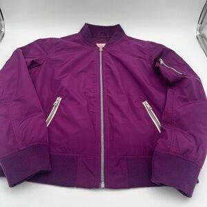 Levi’s Purple Bomber Biker Jacket Women’s/Juniors Size M
